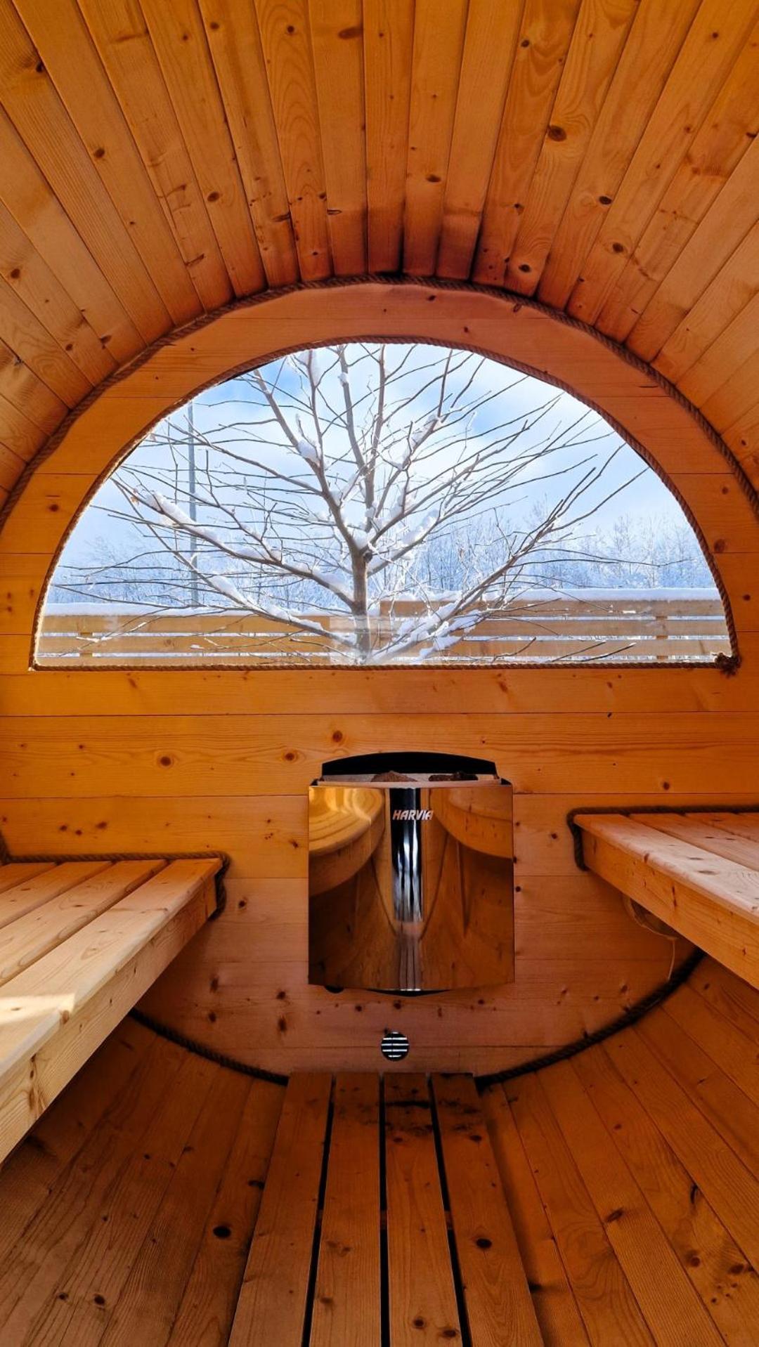Widokowo - Domki Z Widokiem Na Sniezke Z Jacuzzi I Sauna كارباش المظهر الخارجي الصورة